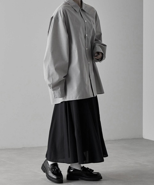 【卒入学式】MOUN TEN. ベージュシャツ　ブラックパンツ　セット売り140 卒入学式】MOUN TEN. ベージュシャツ ブラックパンツ セット売り140