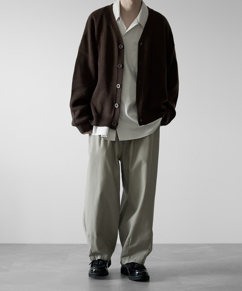 RUUBON】wool mix regular shirt / ウールミックス レギュラーシャツ