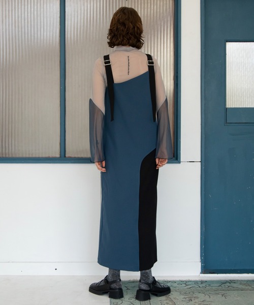 VACANCY（ヴァカンシー）の「配色マルチウェイアシンメトリーワンピース（ワンピース・レディース・ブラウン/ブラック・FREE）」の7枚目の写真