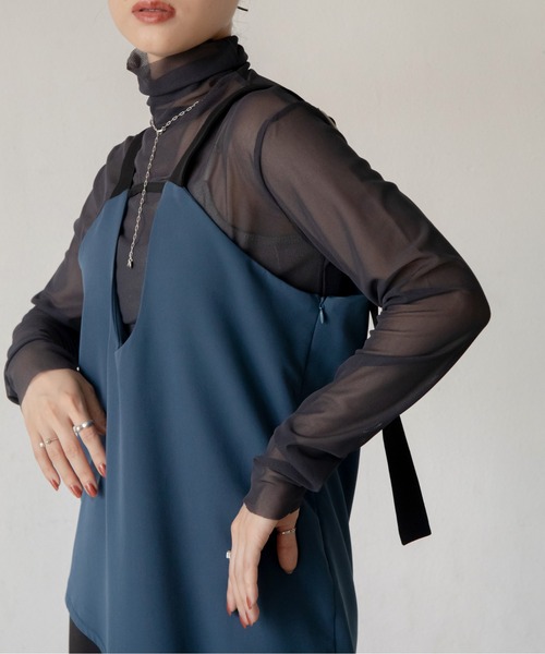 VACANCY（ヴァカンシー）の「配色マルチウェイアシンメトリーワンピース（ワンピース・レディース・ブラウン/ブラック・FREE）」の11枚目の写真