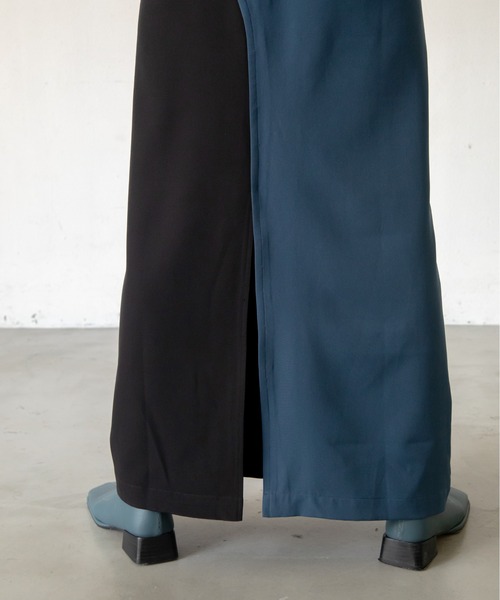 VACANCY（ヴァカンシー）の「配色マルチウェイアシンメトリーワンピース（ワンピース・レディース・ブラウン/ブラック・FREE）」の14枚目の写真