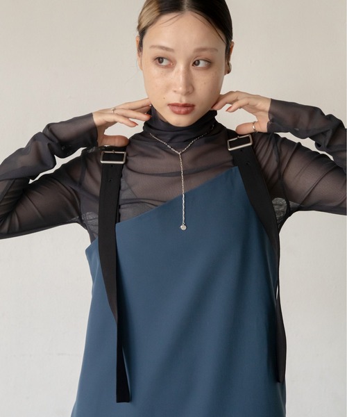 VACANCY（ヴァカンシー）の「配色マルチウェイアシンメトリーワンピース（ワンピース・レディース・ブラウン/ブラック・FREE）」の21枚目の写真