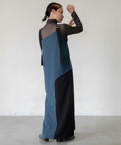 VACANCY（ヴァカンシー）の「配色マルチウェイアシンメトリーワンピース（ワンピース・レディース・ブラウン/ブラック・FREE）」の19枚目の写真