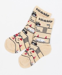 kladskap（クレードスコープ）の「働く車たちクルーソックス【日本製】（ソックス/靴下・キッズ）」