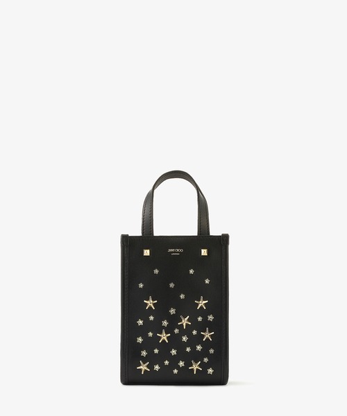JIMMY CHOO（ジミーチュウ）の「MINI N/S TOTE（トートバッグ・レディース・ブラック・ONE SIZE）」の2枚目の写真