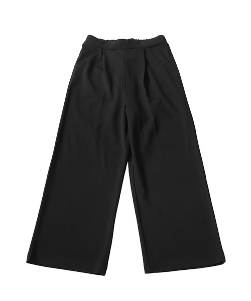 antiqua(アンティカ)の「ロング 無地 ストレート タックパンツ(その他パンツ・レディース・ダークグレー/ダークグリーン/グレー系その他/マスタード/ブラック/グリーン/アイボリー/ブルー系その他/カーキ/ダークカーキ/ライム/ダークネイビー/ピンク/ダークパープル・L/M)」の16枚目の写真