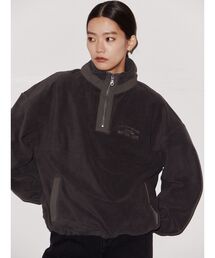 VEQUM | 【VEQUM】FLEECE HALF ZIP PULL OVER(Tシャツ/カットソー)