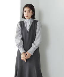 NATURAL BEAUTY BASIC | ◇ツイードマーメイドジャンスカ(ジャンパースカート)