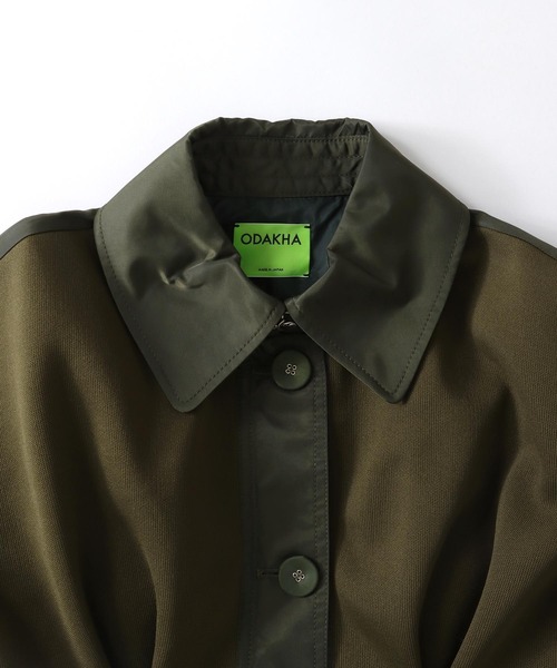 malamute（マラミュート）の「ODAKHA / pleated knit coat