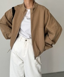 CANAL JEAN | El mar(エルマール) コットンスタンドカラーブルゾン(ブルゾン)