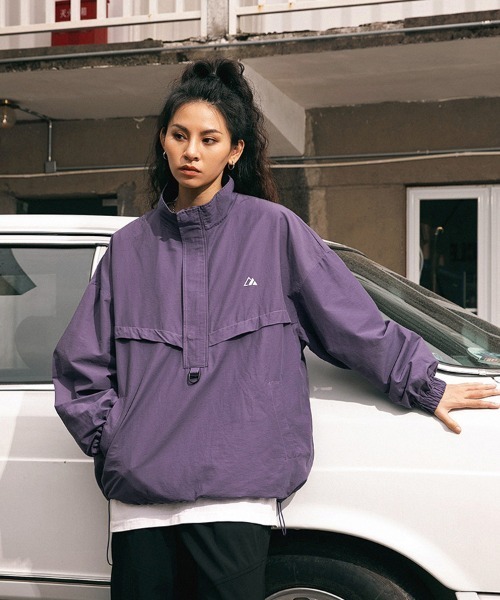 Ressaca（レサーカ）の「ハーフジップブルゾン スタンドカラー