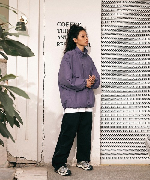 Ressaca（レサーカ）の「ハーフジップブルゾン スタンドカラー