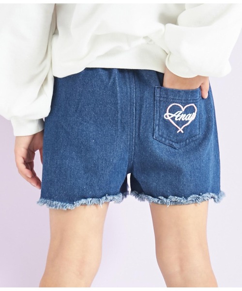 セール】ダメージデニムショートパンツ（デニムパンツ）｜ANAP kids