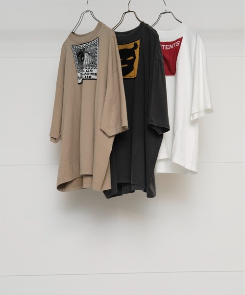 bodysong.(ボディソング)の「BODYSONG./ボディソング TEE/POCKET(Tシャツ/カットソー・メンズ・ベージュ/ブラック/ホワイト・L/XS/S/M)」の3枚目の写真