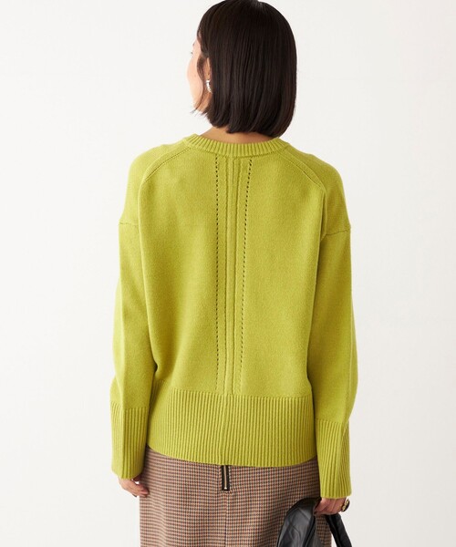 SHIPS Colors:〈手洗い可能〉フラッフィー キーネック