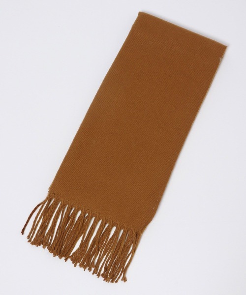 LAKOLE（ラコレ）の「カラバリ無地マフラー / 960790（マフラー・レディース・ライトグレー/ブラック/オフホワイト/イエロー/ブルー/ボルドー/サンドグレー/キャメル・FREE）」の11枚目の写真