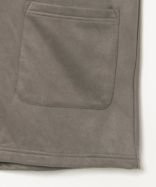 ikka(イッカ)の「フェイクスエードフーディガン(カーディガン/ボレロ・メンズ・ブラック/グレー・L/XL/M/S)」の13枚目の写真