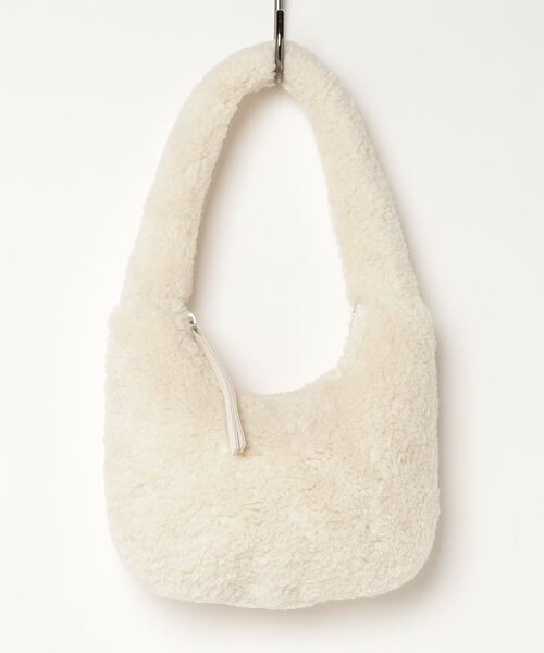 TODAYFUL（トゥデイフル）の「TODAYFUL Oval Boa Bag 12321003（ハンドバッグ・レディース・ホワイト/ブラック・FREE）」の10枚目の写真