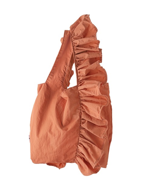 ANEMONE（アネモネ）の「フリルハンドルトートバッグ（トートバッグ・レディース・パープル/ネイビー/ブラック/ブルー/ベージュ/オレンジ/ライトグレー/グリーン/アイボリー・FREE）」の11枚目の写真