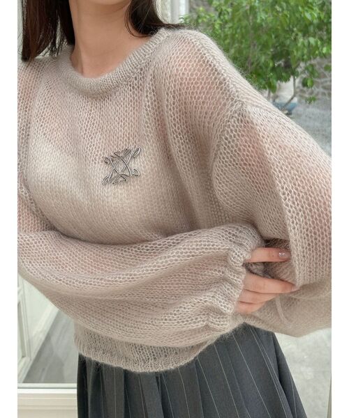 dazzlin（ダズリン）の「スクエアロゴブローチ（ブローチ/コサージュ・レディース・シルバー/ゴールド・FREE）」の19枚目の写真