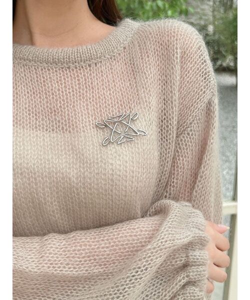 dazzlin（ダズリン）の「スクエアロゴブローチ（ブローチ/コサージュ・レディース・シルバー/ゴールド・FREE）」の21枚目の写真