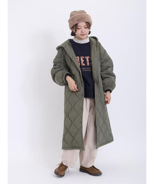 Samansa Mos2（サマンサ モスモス）の「コクーンカーゴパンツ（カーゴパンツ・レディース・ネイビー/カーキ/ベージュ・F）」の11枚目の写真