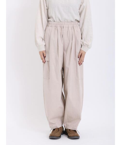 Samansa Mos2（サマンサ モスモス）の「コクーンカーゴパンツ（カーゴパンツ・レディース・ネイビー/カーキ/ベージュ・F）」の13枚目の写真