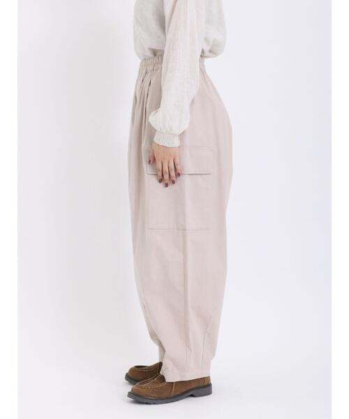 Samansa Mos2（サマンサ モスモス）の「コクーンカーゴパンツ（カーゴパンツ・レディース・ネイビー/カーキ/ベージュ・F）」の14枚目の写真