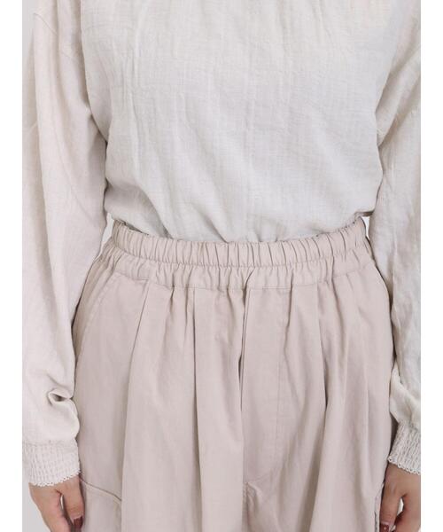 Samansa Mos2（サマンサ モスモス）の「コクーンカーゴパンツ（カーゴパンツ・レディース・ネイビー/カーキ/ベージュ・F）」の16枚目の写真