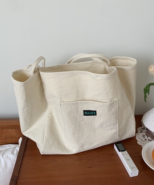 NANEA（ナネア）の「カラートートバッグ（トートバッグ・レディース・レッド/グリーン/イエロー/オレンジ/ホワイト・フリー）」の8枚目の写真