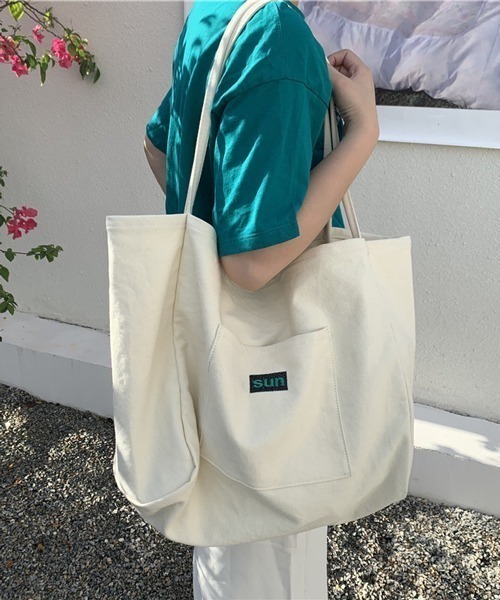 NANEA（ナネア）の「カラートートバッグ（トートバッグ・レディース・レッド/グリーン/イエロー/オレンジ/ホワイト・フリー）」の22枚目の写真