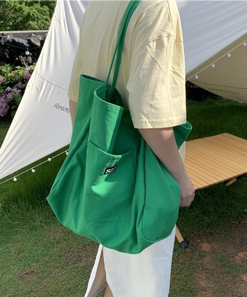 NANEA（ナネア）の「カラートートバッグ（トートバッグ・レディース・レッド/グリーン/イエロー/オレンジ/ホワイト・フリー）」の18枚目の写真