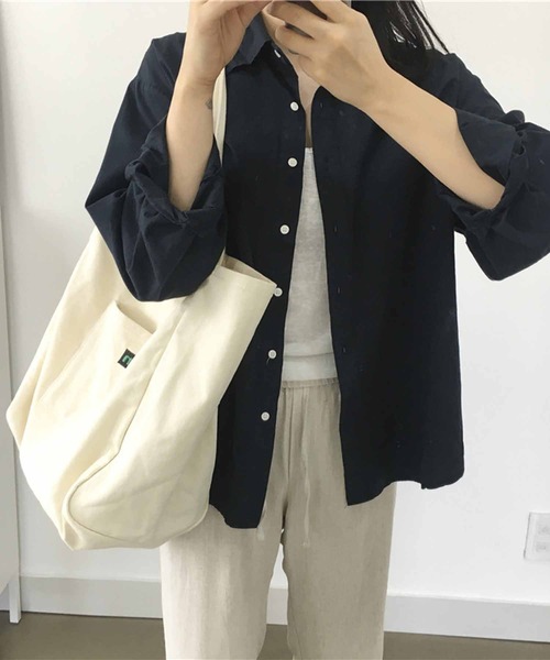 NANEA（ナネア）の「カラートートバッグ（トートバッグ・レディース・レッド/グリーン/イエロー/オレンジ/ホワイト・フリー）」の9枚目の写真