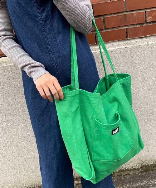 NANEA（ナネア）の「カラートートバッグ（トートバッグ・レディース・レッド/グリーン/イエロー/オレンジ/ホワイト・フリー）」の19枚目の写真