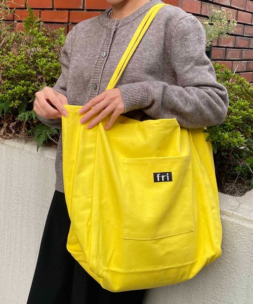 NANEA（ナネア）の「カラートートバッグ（トートバッグ・レディース・レッド/グリーン/イエロー/オレンジ/ホワイト・フリー）」の11枚目の写真