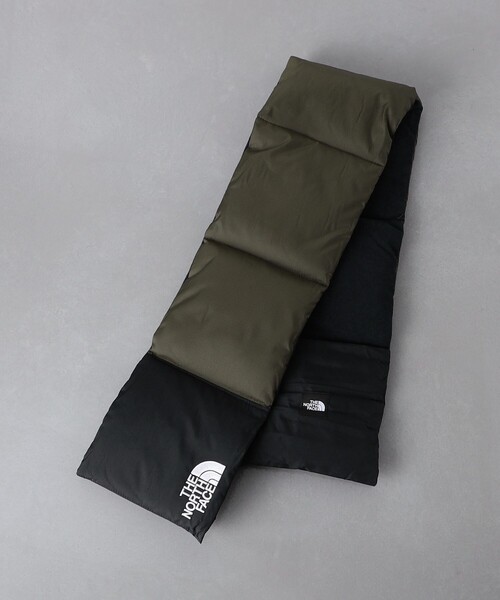 THE NORTH FACE（ザノースフェイス）の「＜THE NORTH FACE＞ NUPTSE マフラー（マフラー・メンズ・ブラック/オリーブ・FREE）」の4枚目の写真