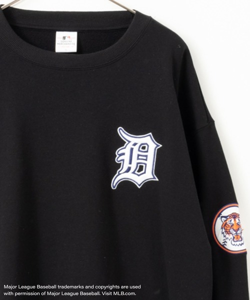 MLB(メジャーリーグベースボール)の「MLB オーバーサイズクルーネックスウェット(スウェット・メンズ・グレー/オートミール/ブラウン/ネイビー/ブラック・L/XL/M)」の1枚目の写真