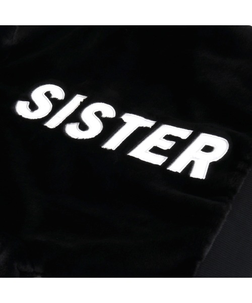 SISTER JENNI(SISTER JENNI)の「フェイクファータテロゴZIPパーカー(その他アウター・キッズ・ブラック/オフホワイト・130cm/140cm/160cm/150cm)」の15枚目の写真