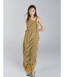 Ray BEAMS | RBS / アシメタンク ギャザー ワンピース(ワンピース)