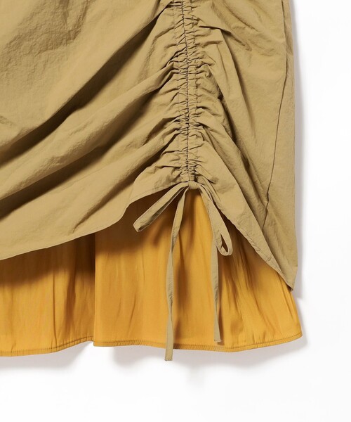 Ray BEAMS（レイビームス）の「RBS / アシンメトリー タンクトップ ギャザー ワンピース（ワンピース・レディース・ブラウン系その他3/ブラック・0/1）」の22枚目の写真