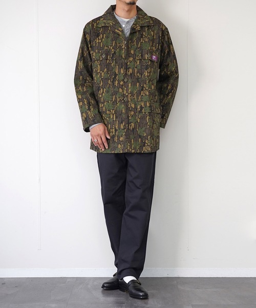 GUNG HO（ガンホー）の「【GUNG HO ガンホー】 4 POCKET SHIRTS JACKET MADE IN USA　ファティーグジャケット（ミリタリージャケット・メンズ・カモフラージュ・LARGE/X-LARGE/MEDIUM）」の15枚目の写真