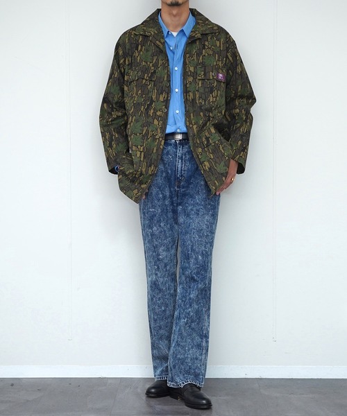 GUNG HO（ガンホー）の「【GUNG HO ガンホー】 4 POCKET SHIRTS JACKET MADE IN USA　ファティーグジャケット（ミリタリージャケット・メンズ・カモフラージュ・LARGE/X-LARGE/MEDIUM）」の10枚目の写真