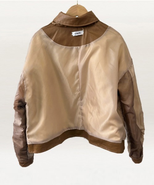 Miniministore（ミニミニストア）の「ライダースジャケット レディース革ジャン（ライダースジャケット・レディース・ブラック/ブラウン・L）」の15枚目の写真