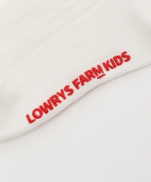 LOWRYS FARM(ローリーズファーム)の「リブラインハイソックス 991391(ソックス/靴下・キッズ・ホワイト/ネイビー・MEDIUM/LARGE)」の9枚目の写真