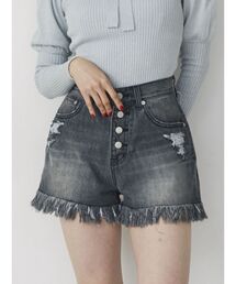 jouetie | ダメージデニムショートパンツ(デニムパンツ)