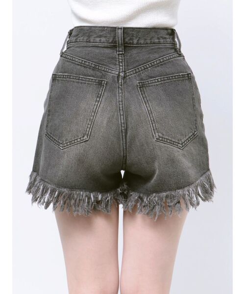 jouetie（ジュエティ）の「ダメージデニムショートパンツ（デニムパンツ・レディース・ブラック/ブルー・SMALL/MEDIUM）」の22枚目の写真