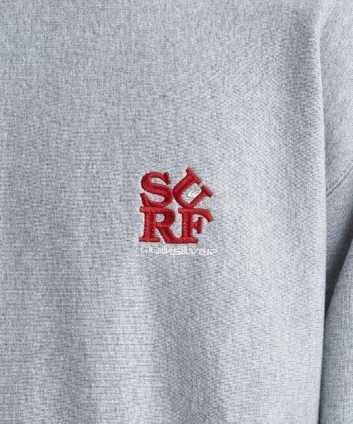 【セール】SURF FLEECE CREW/クイックシルバールーズフィットヘヴィーウェイトスウェットクルーネックトレーナー（スウェット）｜Quiksilver（クイックシルバー）