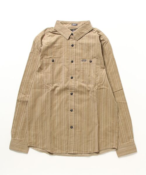 【セール】V ENT FAT TONY WOVEN LS（シャツ/ブラウス）｜VOLCOM（ボルコム）