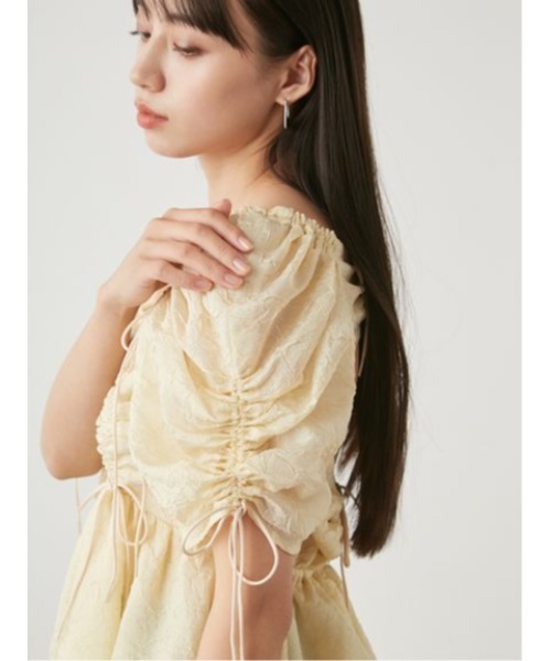 snidel シアーシャーリングブラウス SNIDEL) シアーシャーリングブラウス | puakoの店長ブログ