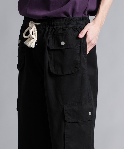 aimoha(アイモハ)の「【aimoha neo】WIDE CARGO POCKET PANTS(その他パンツ・メンズ・ホワイト/ブラック・XX-LARGE/XXX-LARGE/XXXX-LARGE/XXXXX-LARGE)」の8枚目の写真